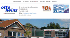 Desktop Screenshot of karosseriebau-heinz.de